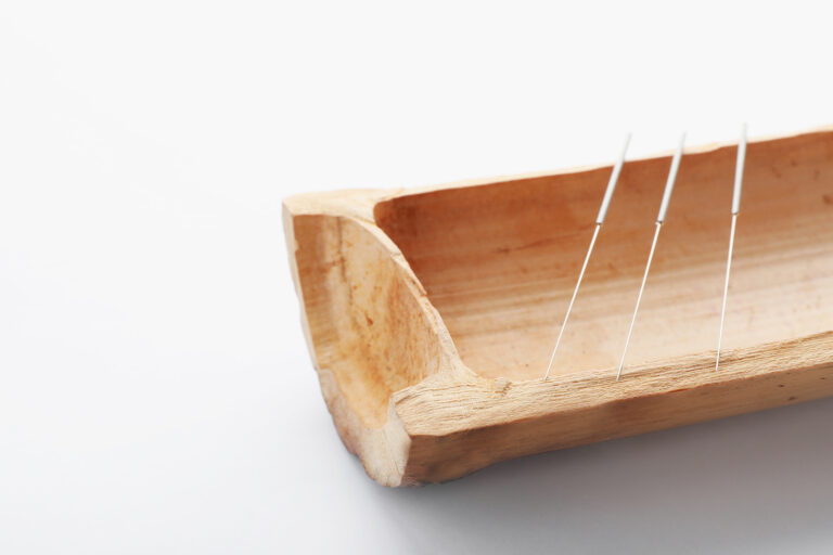 Bamboo stick with needles for acupuncture in El Paso, TX